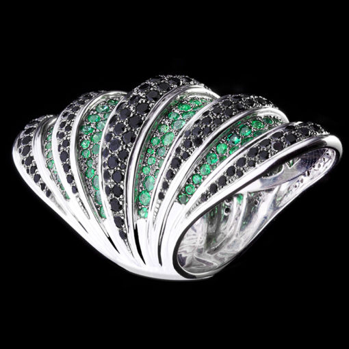 Virtuti Turandot Ring - Emerald